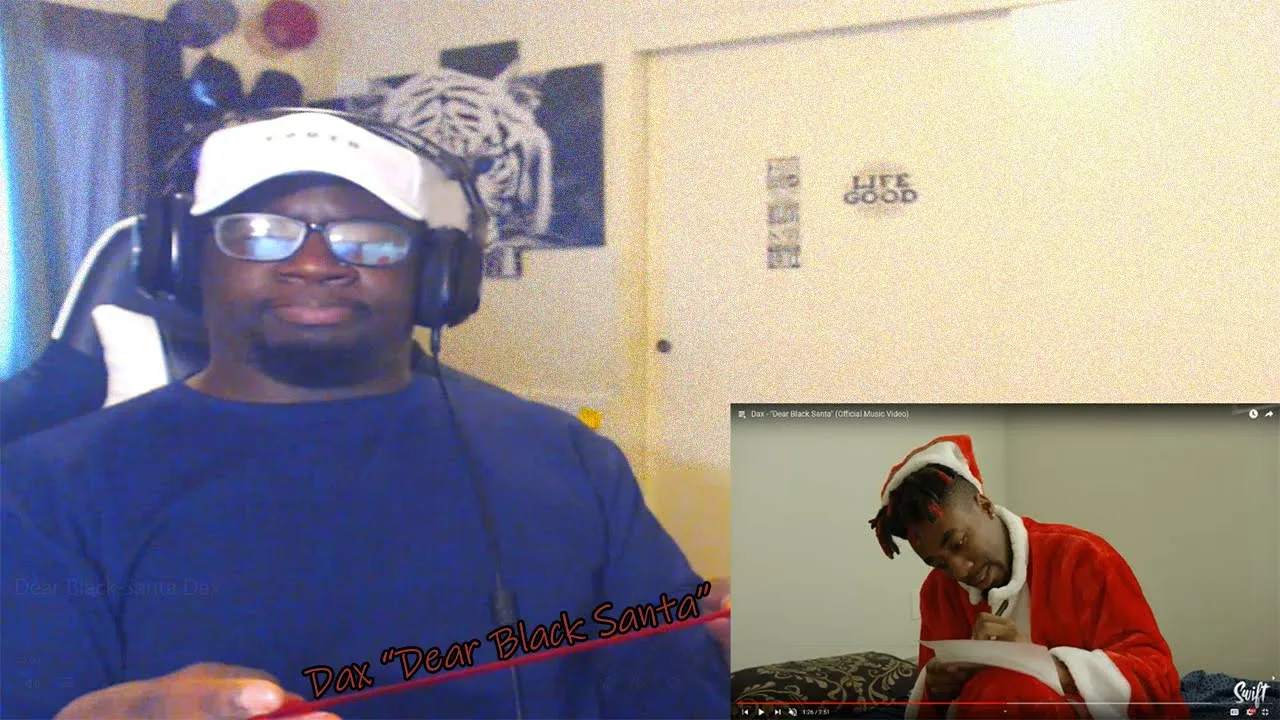 Dear Black Santa Reaction -Real