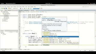Java Swing JCheckBox ItemListener