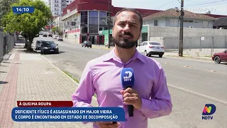 Deficiente físico é assassinado a queima-roupa e encontrado em decomposição