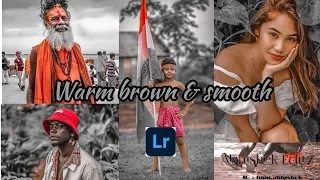 Download brown and smooth editing in lightroom | lightroom preset download | smooth editing in 5 second MP3