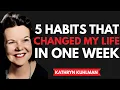 Download Lagu KATHRYN KUHLMAN - 5 Habits That Changed My Life in Just 7 Days! (Do This for One Week)