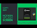 Python and Qt Quick - Modern Splash Screen With Login Area