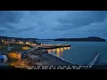 Winter Storm high tide at Bar Harbor Maine - Timelapse
