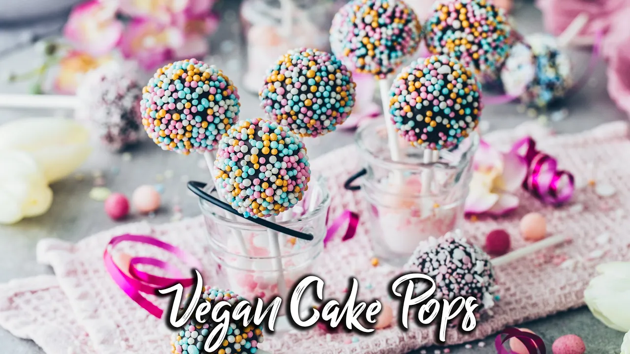 
          
          
          
            
            Vegane Cake Pops ♡ Kuchen am Stiel ♡ Einfaches Rezept *Cakesicles*
          
        . 