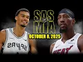 Download Lagu San Antonio Spurs vs Miami Heat Full Game Highlights - October 8, 2025 | NBA Preseason