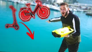 ENVOYER UN DRONE SOUS MARIN DANS UN PORT ! (Exploration)