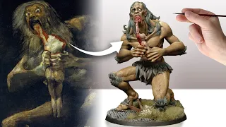We turned Horrifying Art into Custom Miniatures