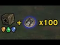 Rerolling 100 Small Charms To Find a GG