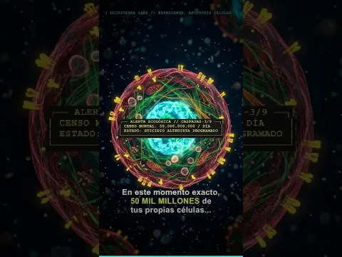El programa de autodestrucción secreto dentro de tu cuerpo #shorts #microterra