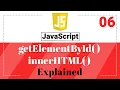Javascript DOM Functions - Get Data from the HTML Element Javascript Tutorials