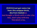 King Von  - Took Her To The O (karaoke)