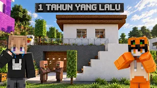FERIXX MENEMUKAN RUMAH LAMANYA 100 TAHUN YANG LALU DI MINECRAFT!!