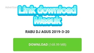 link dj agus rabu 20 maret 2019 masuk