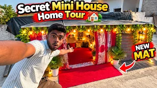 Secret Mini House ka Home Tour ❤️#dailyminivlog #minivlogseries #secrethouse