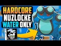 CAN I BEAT A POKEMON BLACK HARDCORE NUZLOCKE WITH ONLY WATER TYPES Pokemon Challenge