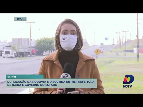 Termo de cooperação pode viabilizar a duplicação da rodovia SC-445 em Içara