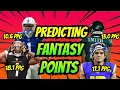 Using Betting Odds to Predict Fantasy Points for 50 WRs PPR Fantasy Football 2026