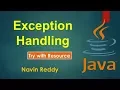 4 Exception Handling Try with Resource