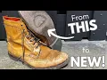 Allen Edmonds Boot Restoration Total Transformation