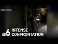 captures tense confrontation at South Florida marina