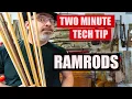 SHOULD I USE A RANGE ROD OR THE WOODEN ROD ON MY FLINTLOCK OR PERCUSSION RIFLE
