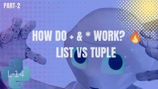 Python List vs Tuple Part 2 Concatenation Multiplication Explained