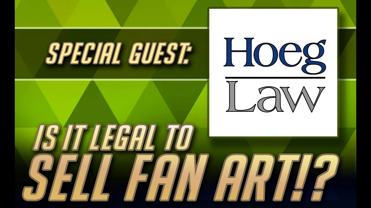 Is FAN ART LEGAL to sell!? Ask Rick Hoeg - Legal talk for artists!