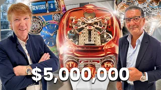 Jacob shows me 5MILLION of his watches