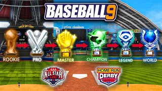 Playing EVERY League In Baseball 9 Full Movie
