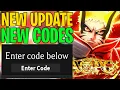 A ONE PIECE GAME CODES ROBLOX - All New Working Codes AOPG Codes