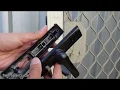 Replace Change Security Door Handle and Locks With Without Keys Under 5 Minutes