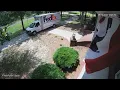 FedEx guy throws my package FedEx FAIL
