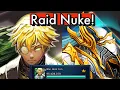 War God Fen 250 Million Dmg NUKE vs Palamecia 7 Star Raid - Grand Summoners