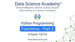 Python Programming for Beginners Py013 Functions - Part 2