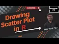 Data Visualization Drawing Scatter Plots in R for Beginners