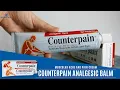 PROVEN AND TESTED Counterpain Analgesic Balm Muscular Ache And Pain Cream – 120g for muscle aches