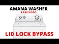 Amana Washer Lid Lock Bypass Vertical Modular Washer lid lock bypass