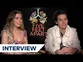 Cole Sprouse Haley Lu Richardson and Justin Baldoni talk about the impact of Five Feet Apart