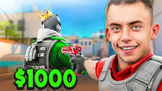If This Pro Misses, He Loses $1000..