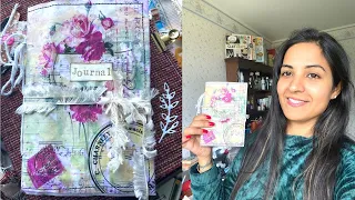 junk journal making vintage french theme inspired easy and quick for beginners