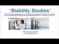 Stability Study ICH Guidelines Q1A Q1B Q1C Stability approach Stress testing Photostability