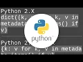 Efficient way to remove keys with empty strings from a dict