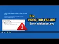 How to Fix - TDR