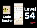 Code Busters Level 54 Walkthrough All Puzzle Solutions Solutionguruji