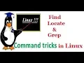 Basic Commands of Linux OS Grep Locate Find No - 24