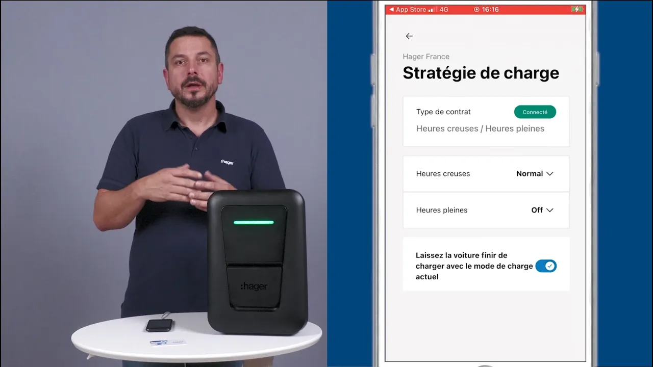 Hager Charge : gérer la recharge avec la TIC