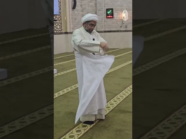 ⁣تطبيق عملي لطريقة لبس الإحرام – ضمن البرنامج الإرشادي لحملة #نور_العترة #لبس_الإحرام #الإحرام