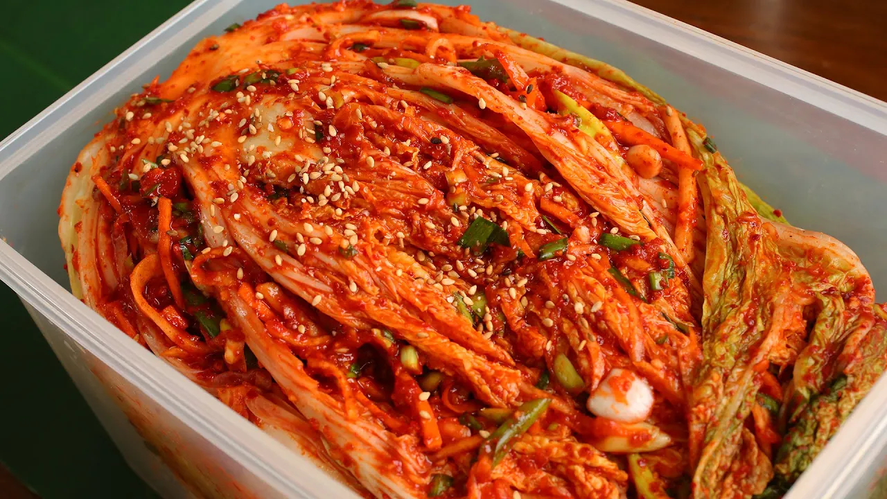 Traditional kimchi recipe (Tongbaechu-kimchi: )