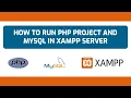 How To Run PHP Projects in Xampp Server How to Run PHP file on localhost PHP Xampp Bangla