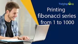 Java Code for Printing Fibonacci Series from 1 to 1000
